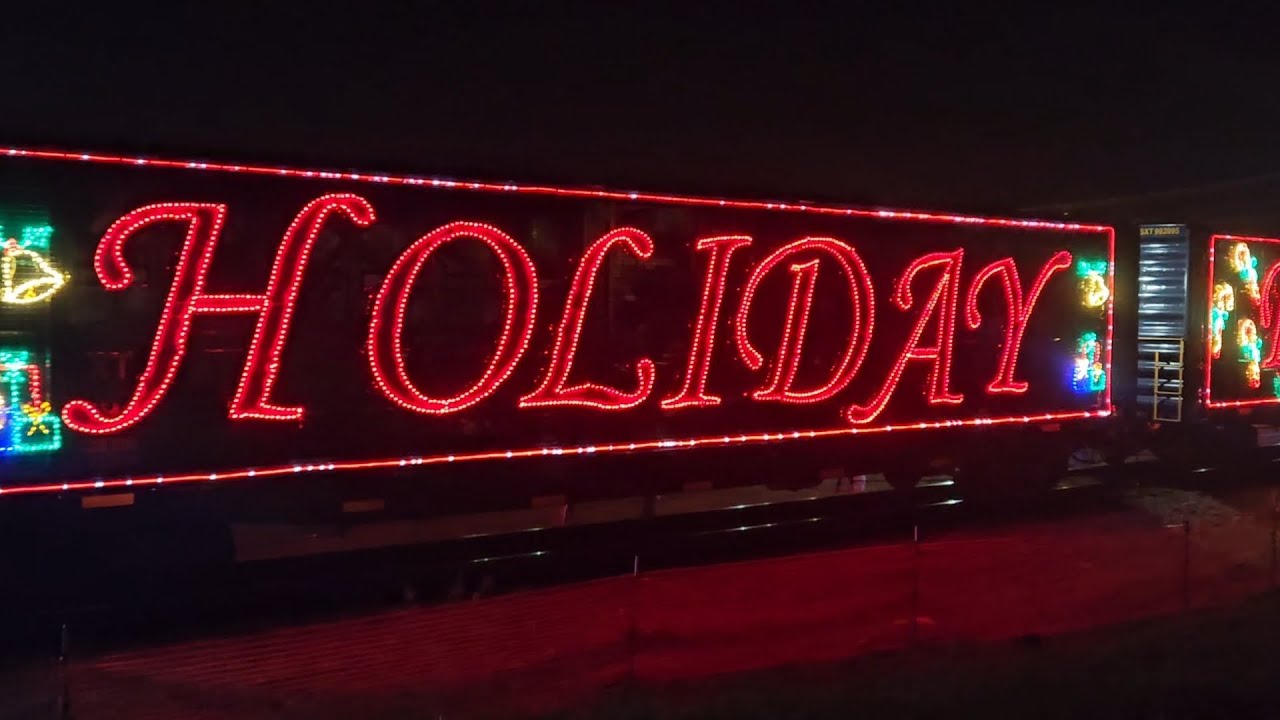CSX P001 AKA CSX Holiday Express going to Erwin + Santa & CSX CEO Joe Heinrichs. 11/21/2024.