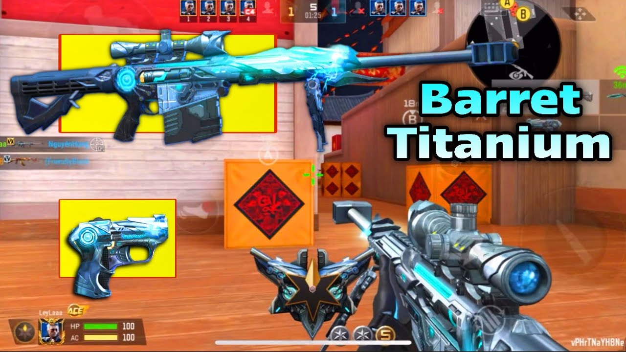 CrossFire:Legends | Siêu phẩm 3Z Titanium (full set) - Khẩu snip có tâm đầu tiên tại CFL 