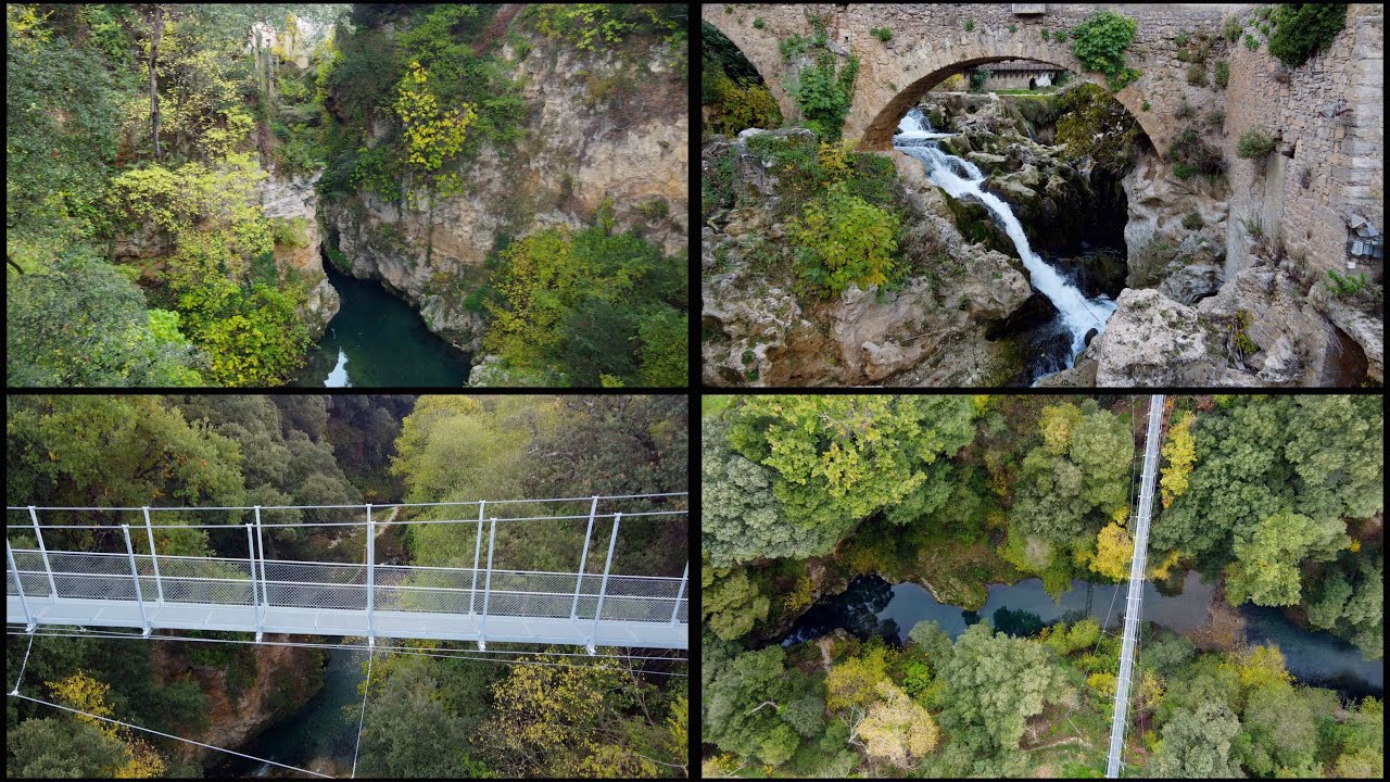 Les Gorges de la Nartuby   Passerelle Himalayenne    Trans en Provence   4K