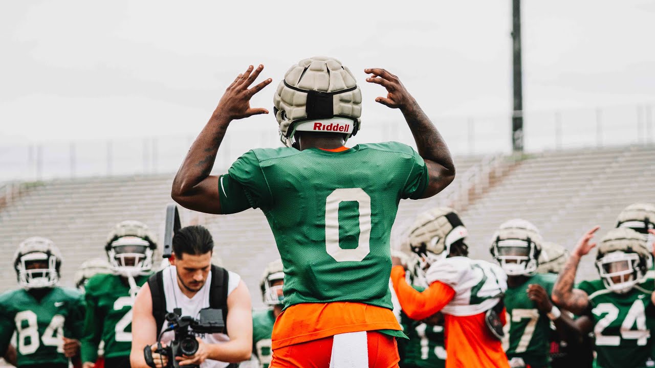 COLLEGE FOOTBALL FALL CAMP AT FAMU | FIRST DAY OF PADS