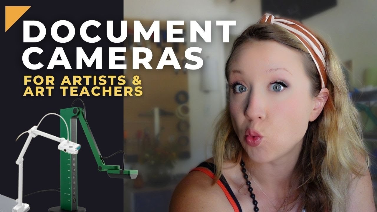 IPEVO VZ-R & OKIOCAM S | Document Cameras For ARTISTS & ART TEACHERS | Unboxing | Demonstration 🎨🎬