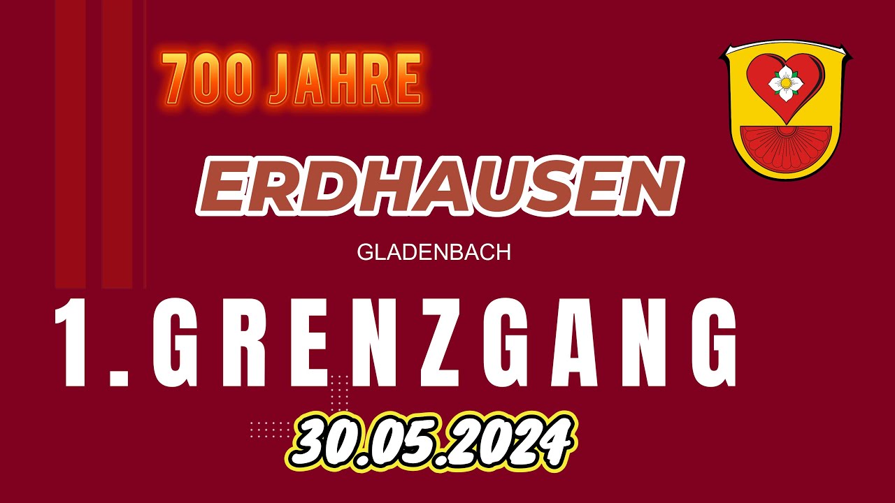 1. Grenzgang Erdhausen 1. Etappe 30.05.2024  EA