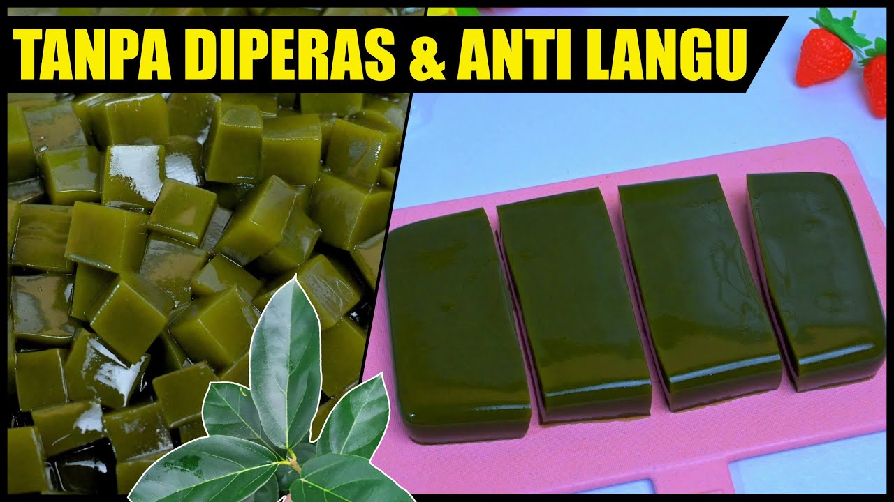 Bikin Cincau Tanpa Diremas Dan Anti Langu | PART 2