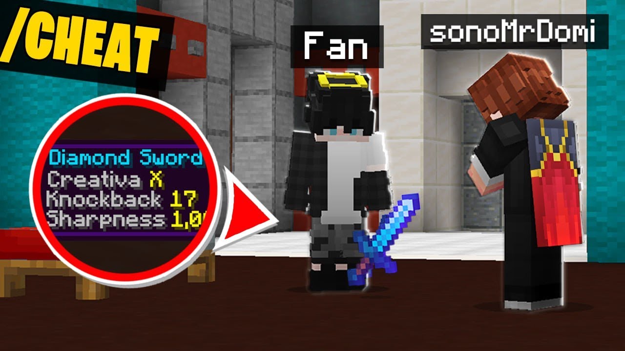 REGALO LA CREATIVA AI FAN NELLE BEDWARS SU MINECRAFT