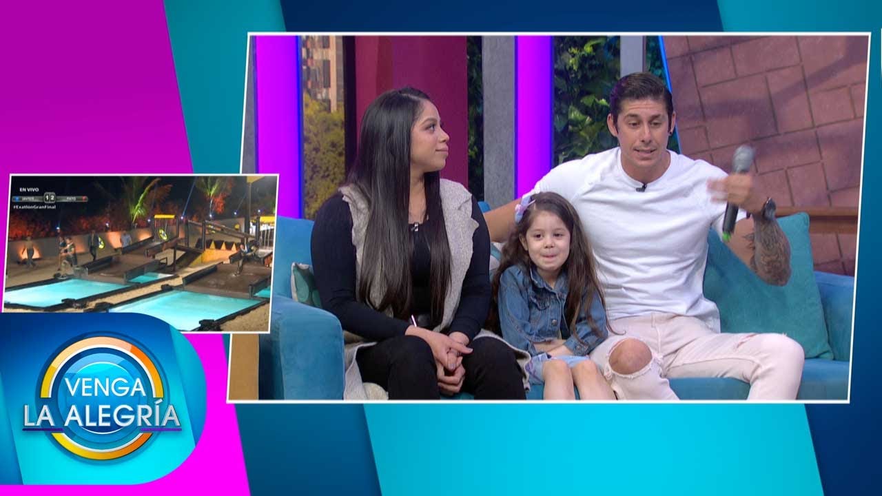 Javi y Evelyn nos platicaron sobre su experiencia en la gran final de Exatlón. | Venga La Alegría
