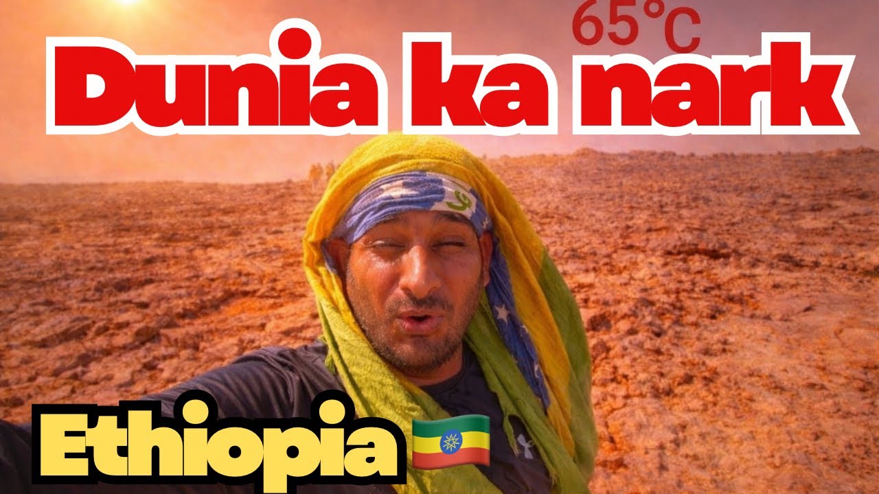 World’s Most Hottest, Most Extreme Place on Earth! 🥵| Danakil Depression Adventure 