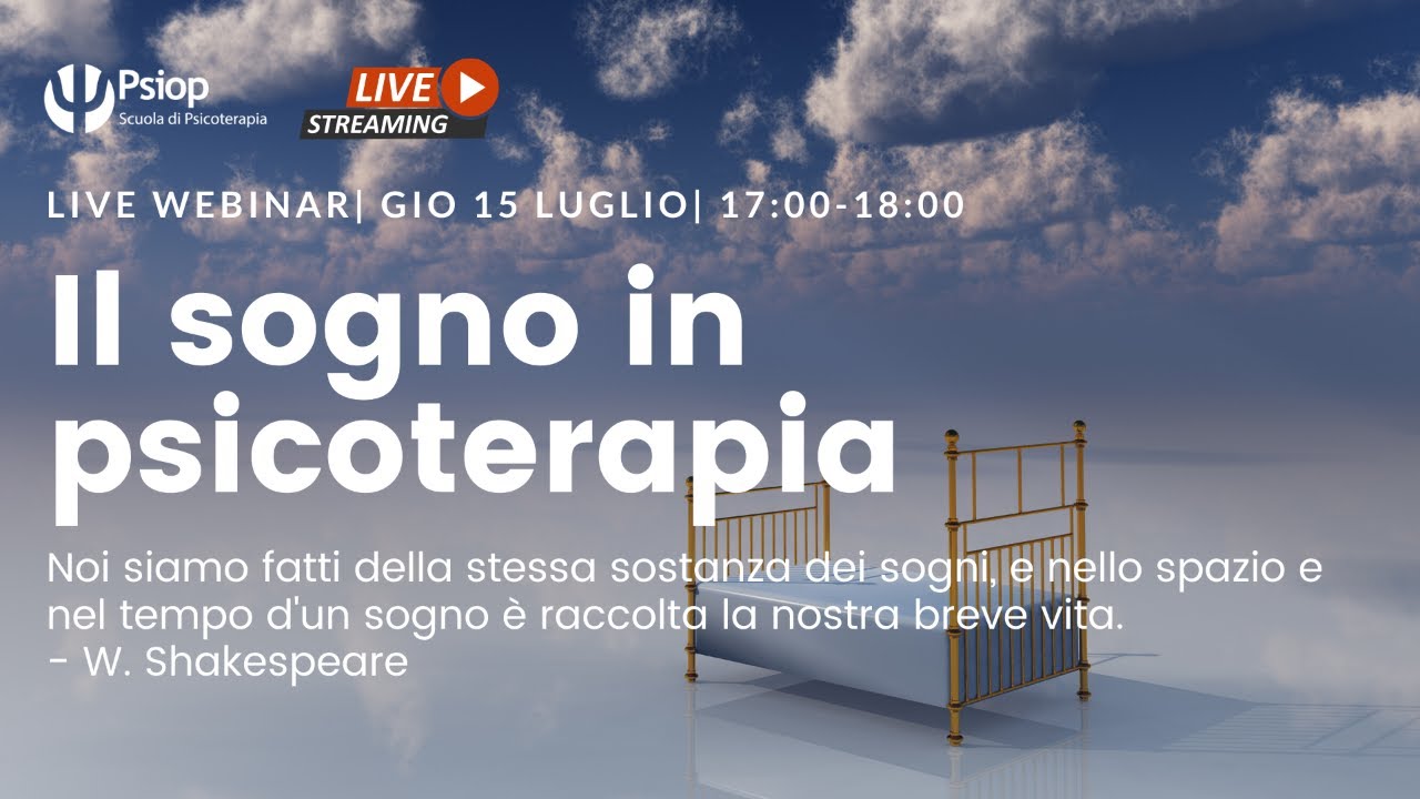 Il sogno in psicoterapia