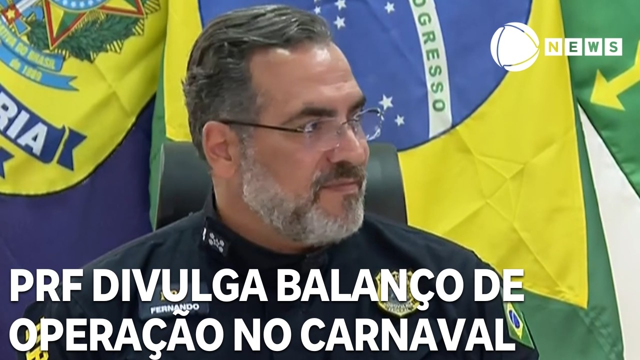 PRF divulga balanço de operação no Carnaval