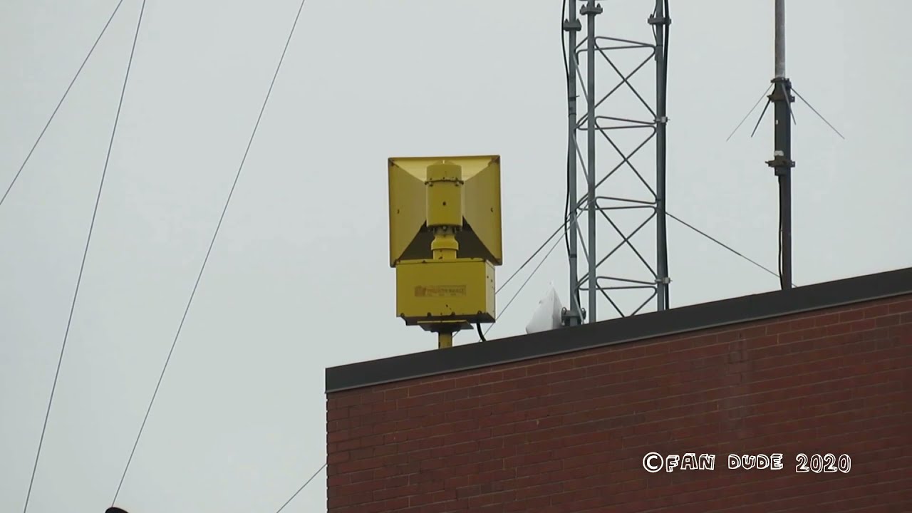 Jackson, MI Thunderbolt 1000T ~Siren Test~ | Alert | 12-5-20