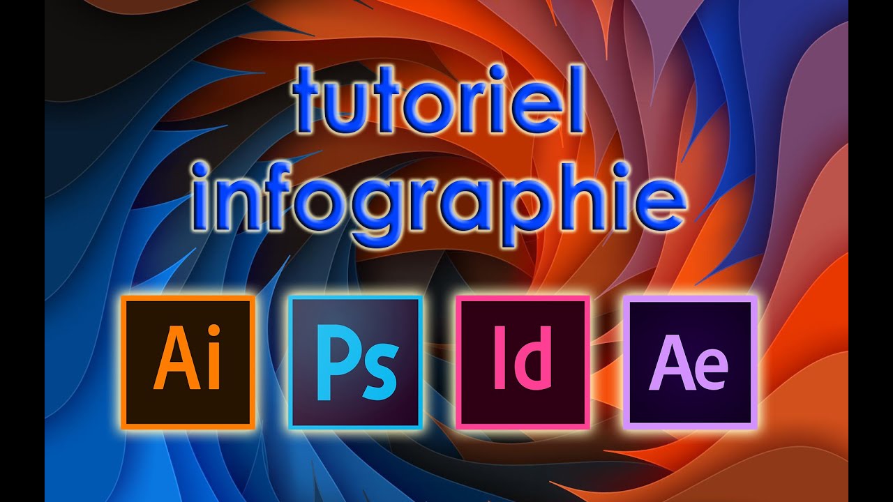 tutoriel devenir infographiste - Illustrator - Photoshop كيف أصبح انفوغرافيست