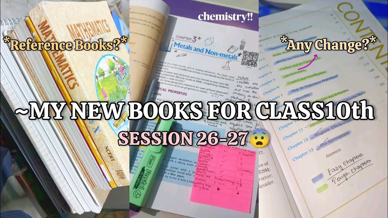 “Books I will Use for Class 10 Boards 💓📚 | Best Study Resources for 2026-27” 