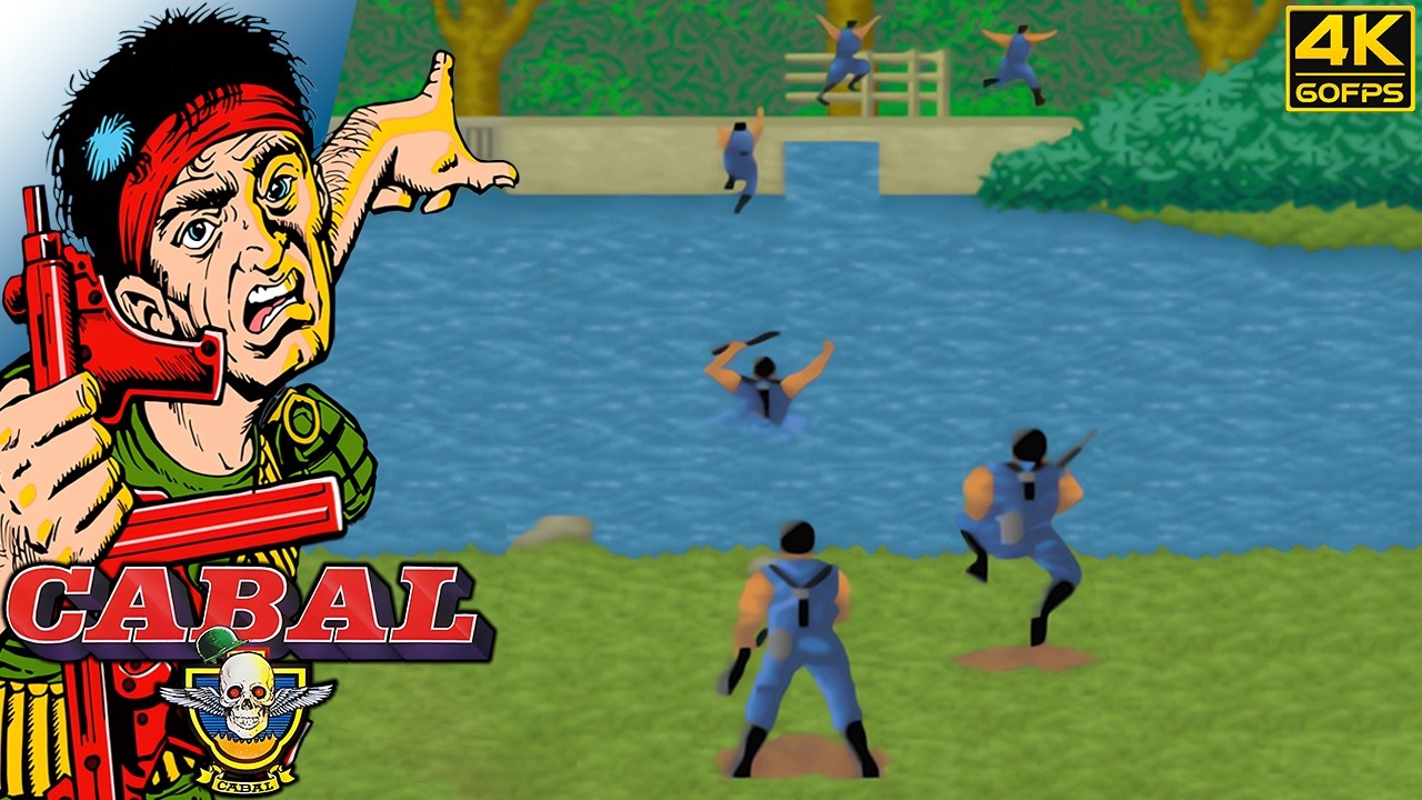 Cabal (Arcade / 1988) 4K 60FPS