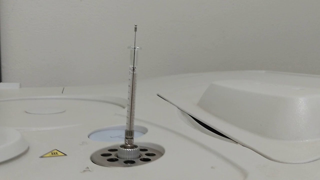 Selecionando m&eacute;todo CG Clarus 680 PerkinElmer