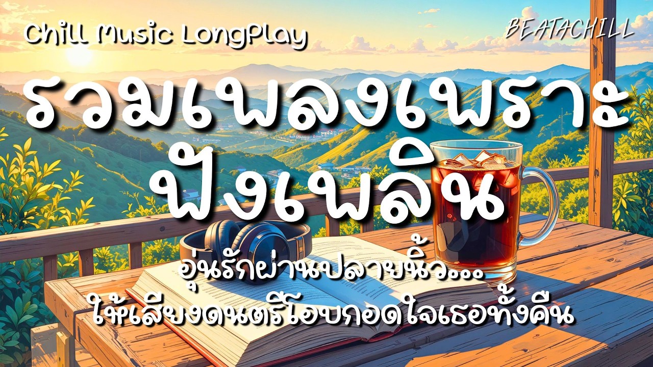 รวมเพลงเพราะๆ ฟังเพลิน「Chill Music LongPlay」| อุ่นรักผ่านปลายนิ้ว...ให้เสียงดนตรีโอบกอดใจเธอทั้งคืน