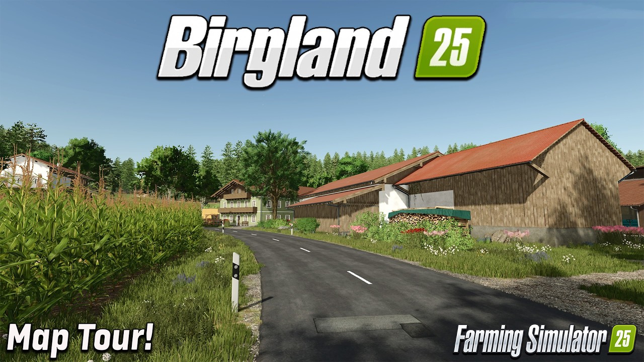 BIRGLAND 25 (DON’T OVERLOOK IT?!) NEW MOD MAP! (TOUR/REVIEW!) Farming Simulator 25