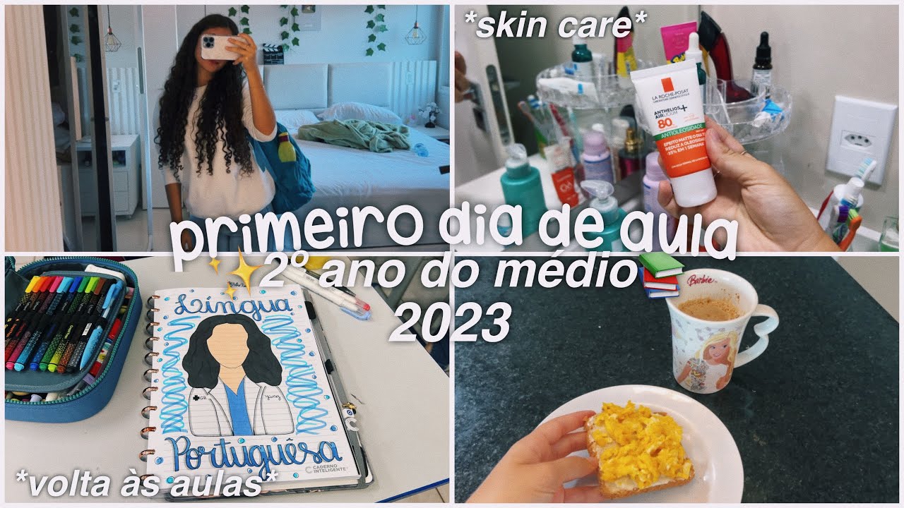 meu primeiro dia de aula 2023📚  ~ 2º ano do ensino médio ~
