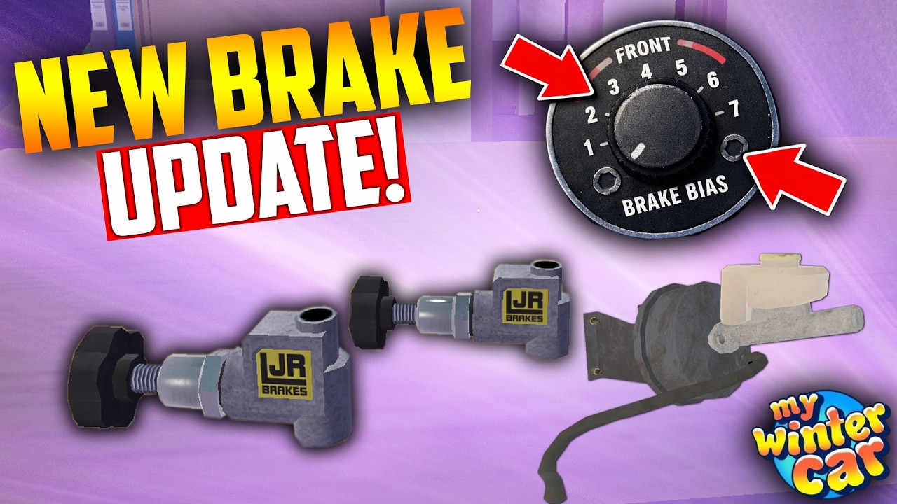 My Winter Car NEW Update! Brake Bias Regulator Explained (Full Guide) 2026 | Ogygia Vlogs🇺🇸