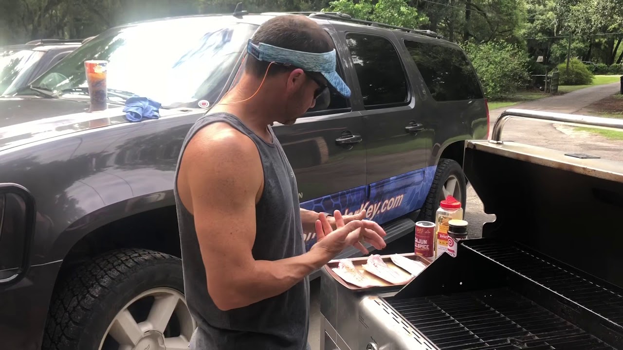 How to grill redfish