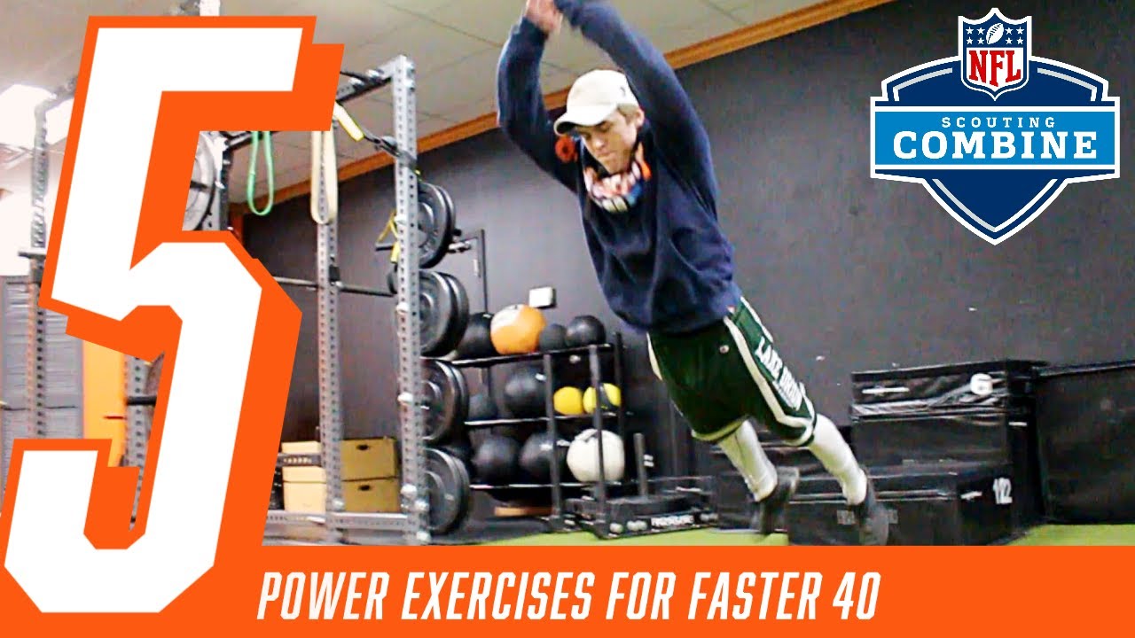 Run A Faster 40 Yard Dash (Top 5 POWER Exercises)