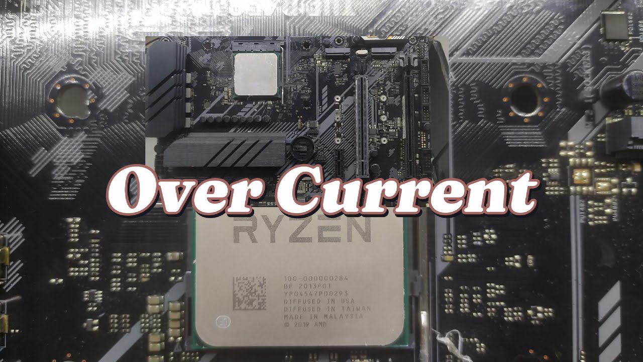 ASUS TUF B450M PRO - OVER CURRENT - RESOLVIDO / RESOLVED