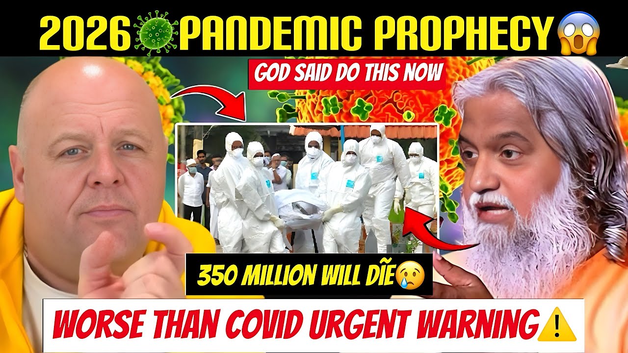 BREAKING‼️2026 Pandemic Prophecy😱Sadhu Sundar Selvaraj 2020 Prophecy⛔️Brandon Biggs Prophecy #trump 