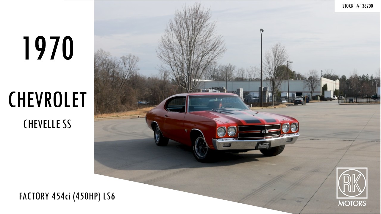 1970 Chevrolet Chevelle SS LS6 - 138200