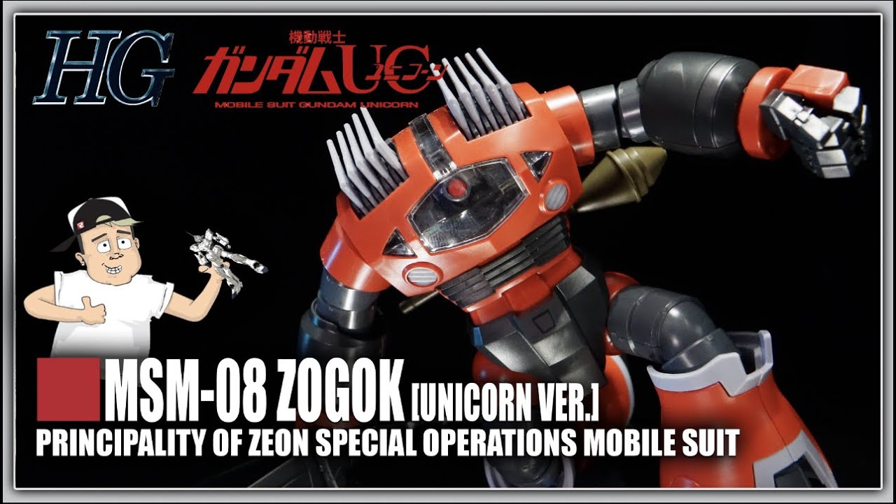 รีวิว MSM-08 ZOGOK (Unicorn Ver.) HGUC 161 / RACE RC