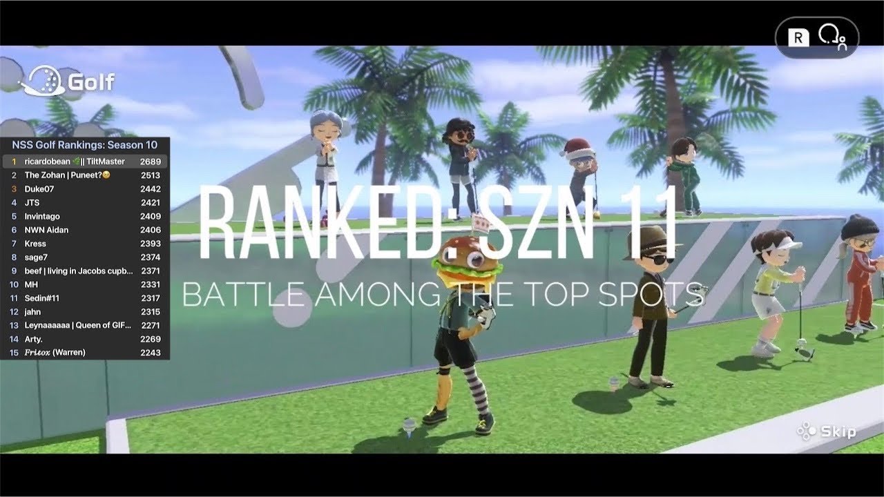 Ranked Games Against the Leaderboard's Best! 🔥⛳️