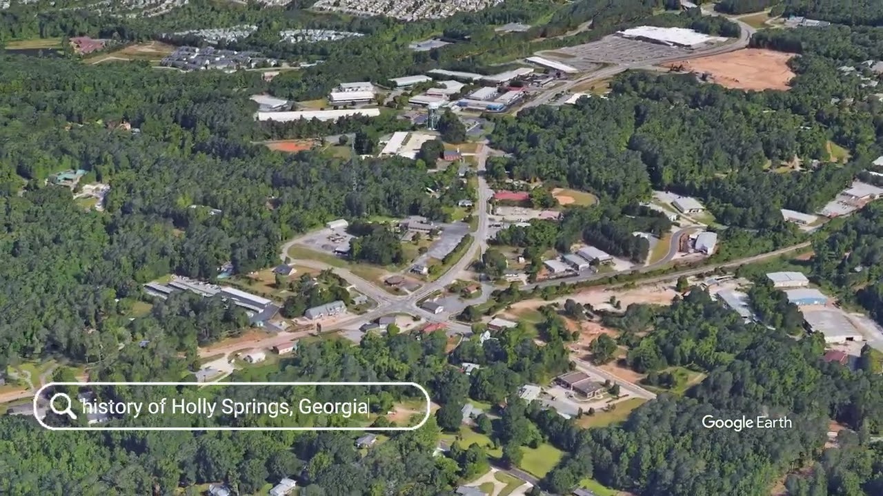 The history of Holly Springs, Georgia
