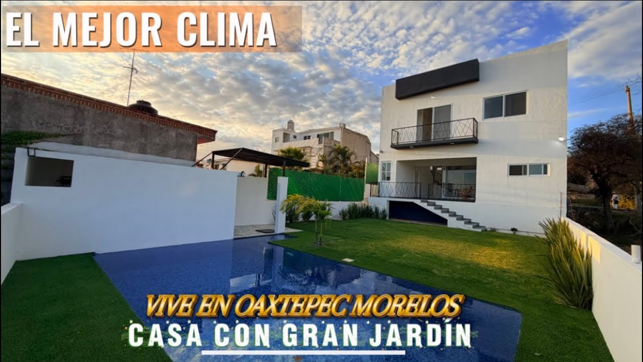 Esta casa te va a encantar/ Venta de casa en Oaxtepec Morelos / bienes raíces 