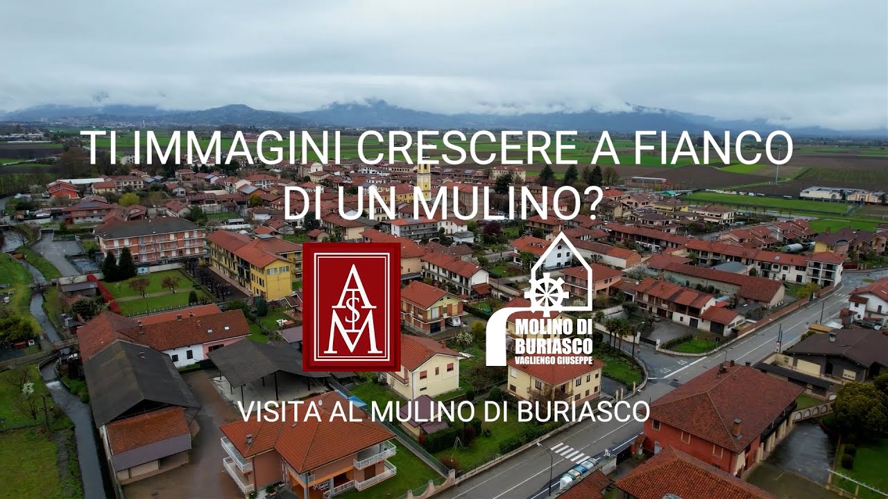 Ti immagini crescere a fianco di un mulino? - Visita al Mulino di Buriasco
