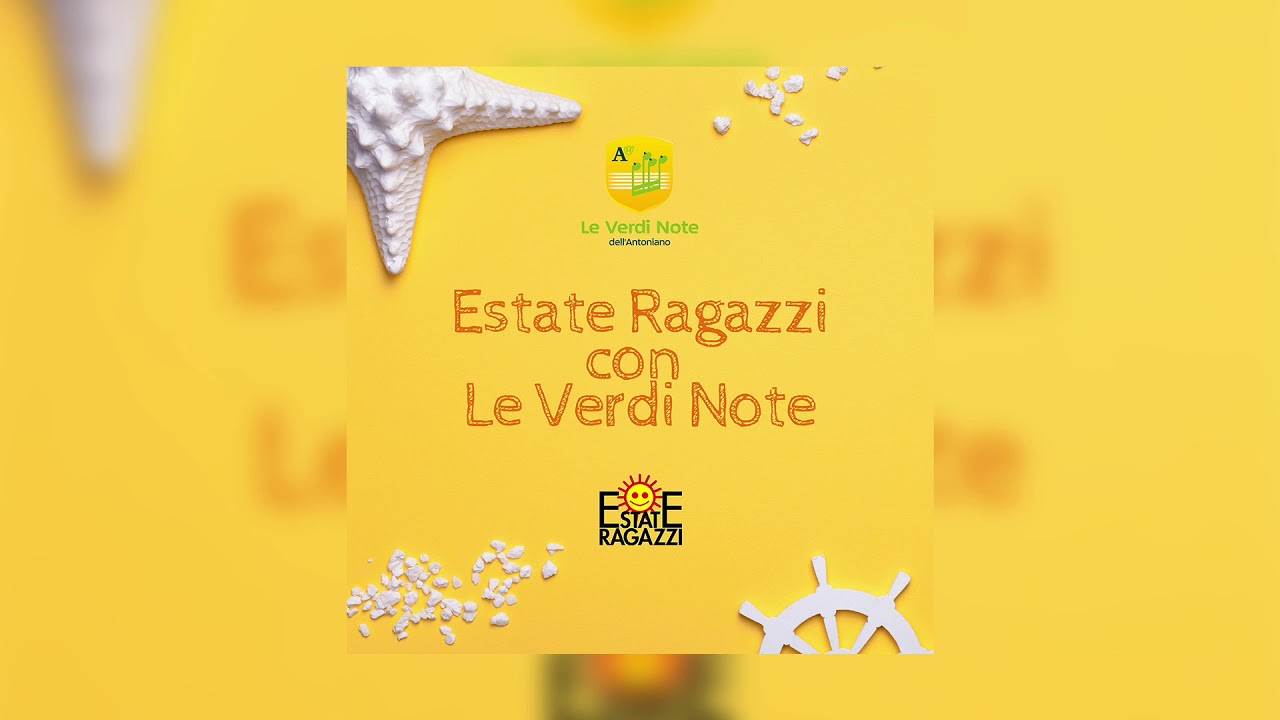 Liberi tutti | Estate Ragazzi 2001 | Le Verdi Note dell'Antoniano
