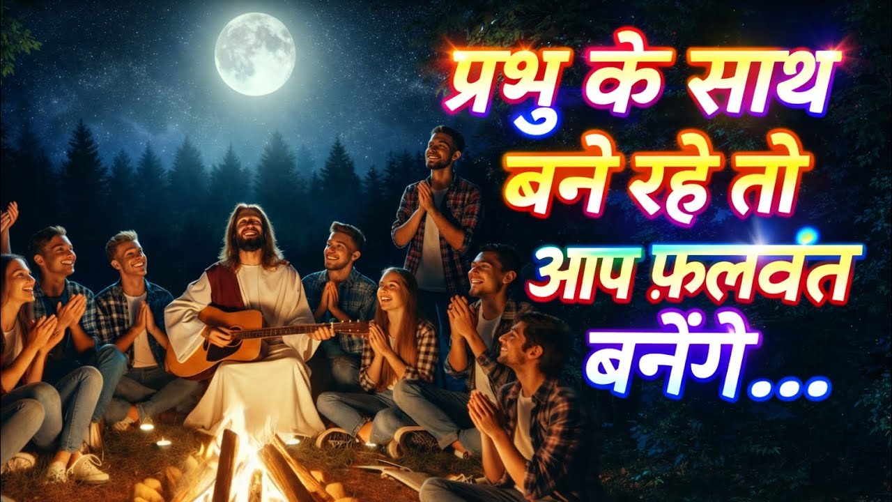 प्रभु के साथ बने रहे तो आप फ़लवंत बनेंगे..., #बाइबलवचन #morningroutine #morningprayer #bibleverse 