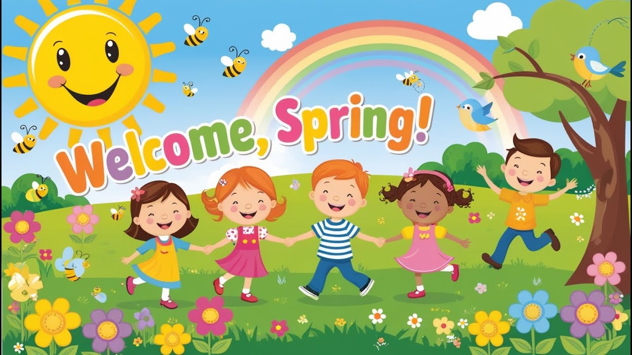 Welcome, Spring (A cheerful, sing-along song for kids)
