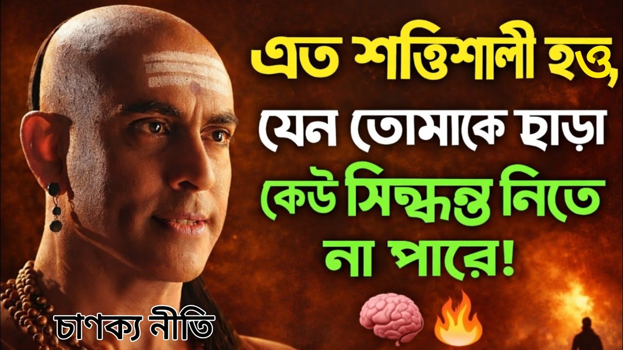এত শক্তিশালী হও, যেন তোমাকে ছাড়া কেউ সিদ্ধান্ত নিতে না পারে | চাণক্য নীতি Story By Roja