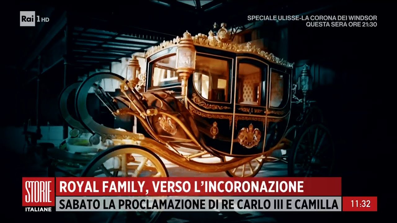 Sabato la proclamazione del re d'Inghilterra - Storie Italiane 03/05/2023