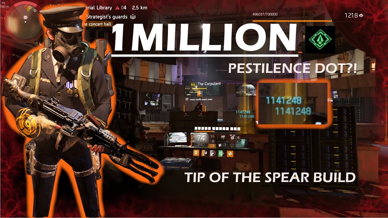 1 MILLION DAMAGE PER TICK FROM PESTILENCE?! TIP OF THE SPEAR BUILD!