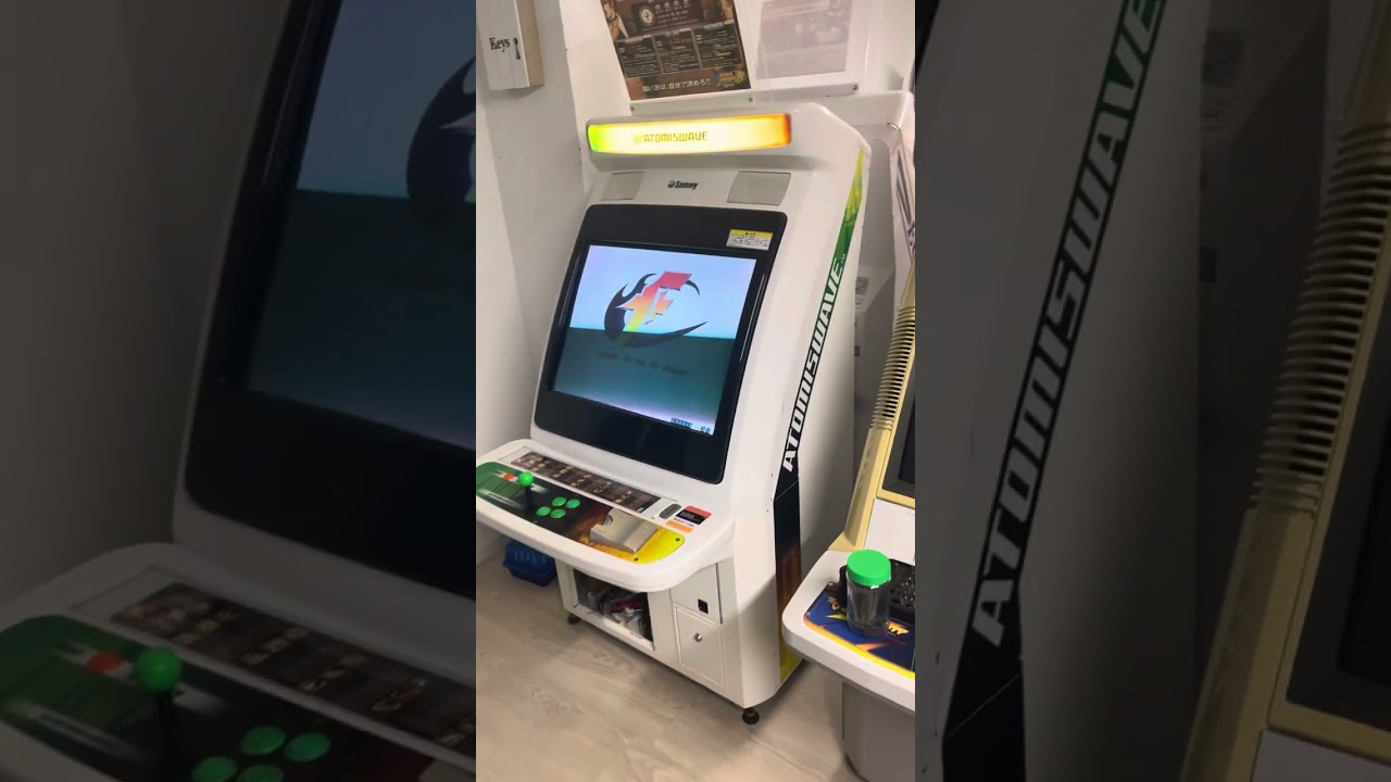 Atomiswave sd linked with taito egret 3