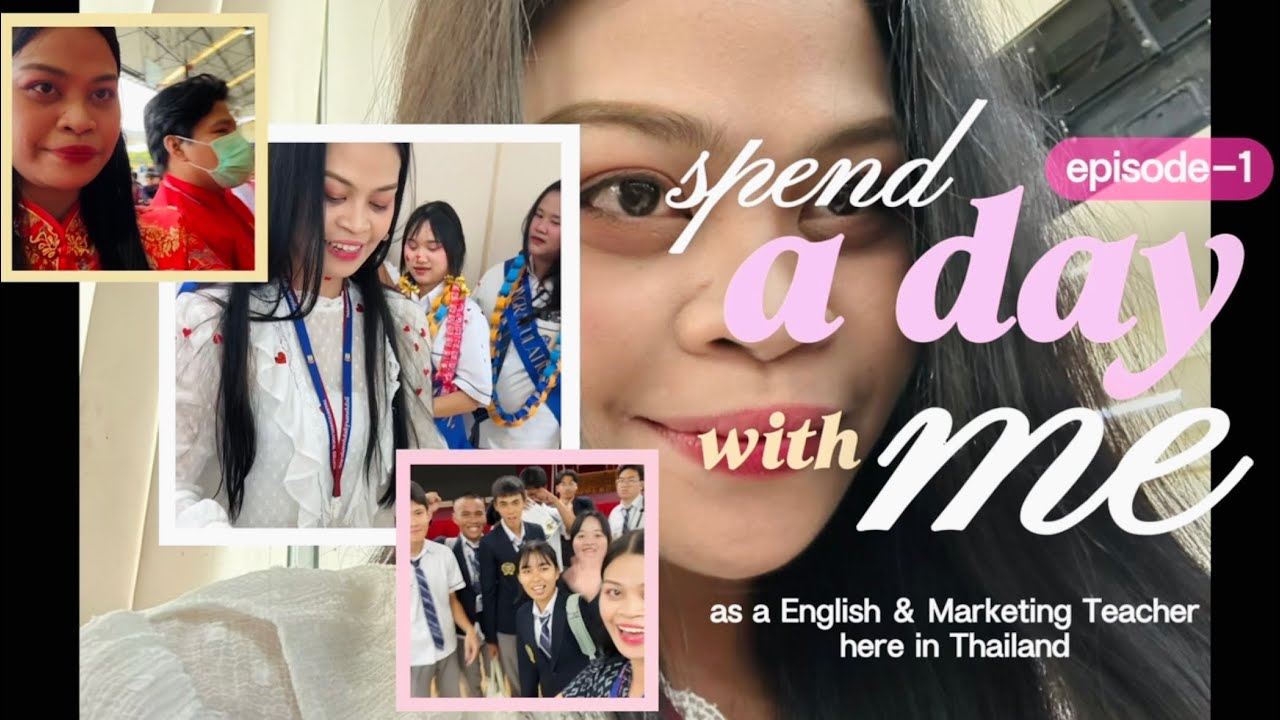 My February so far 💖 | Me as a teacher here in Thailand! 