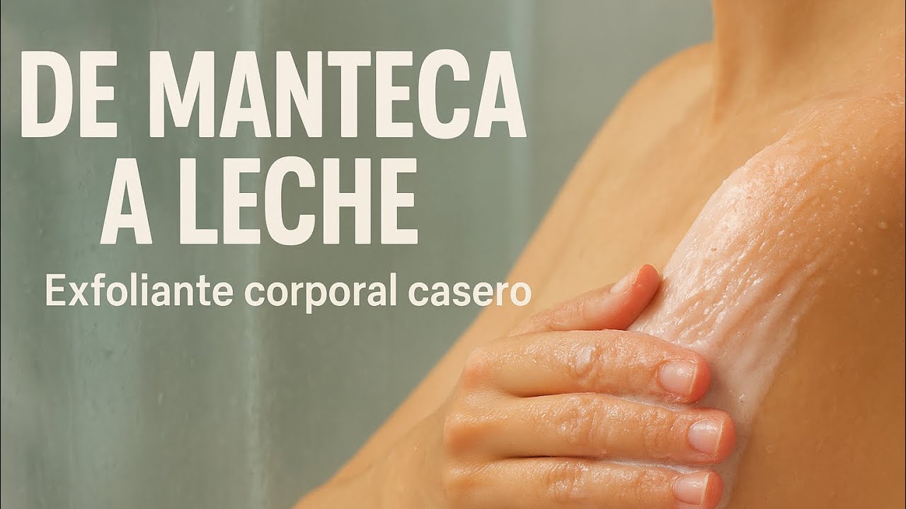 Piel de seda al instante. Exfoliante corporal de ducha 🚿 