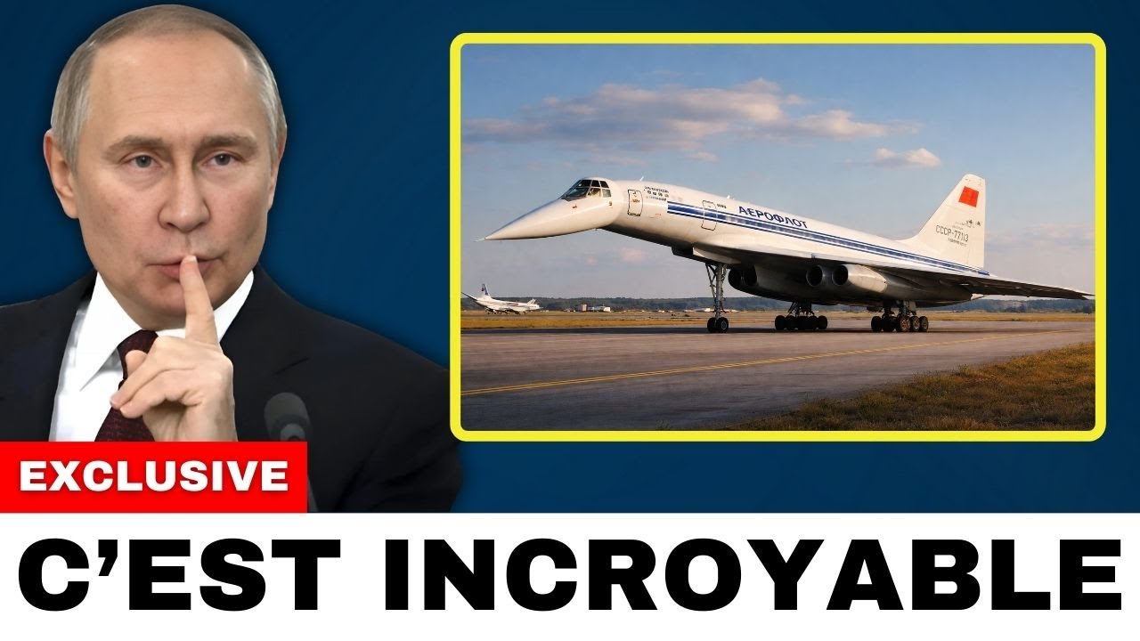 Poutine cache un secret sur le nouveau Concorde Russe…