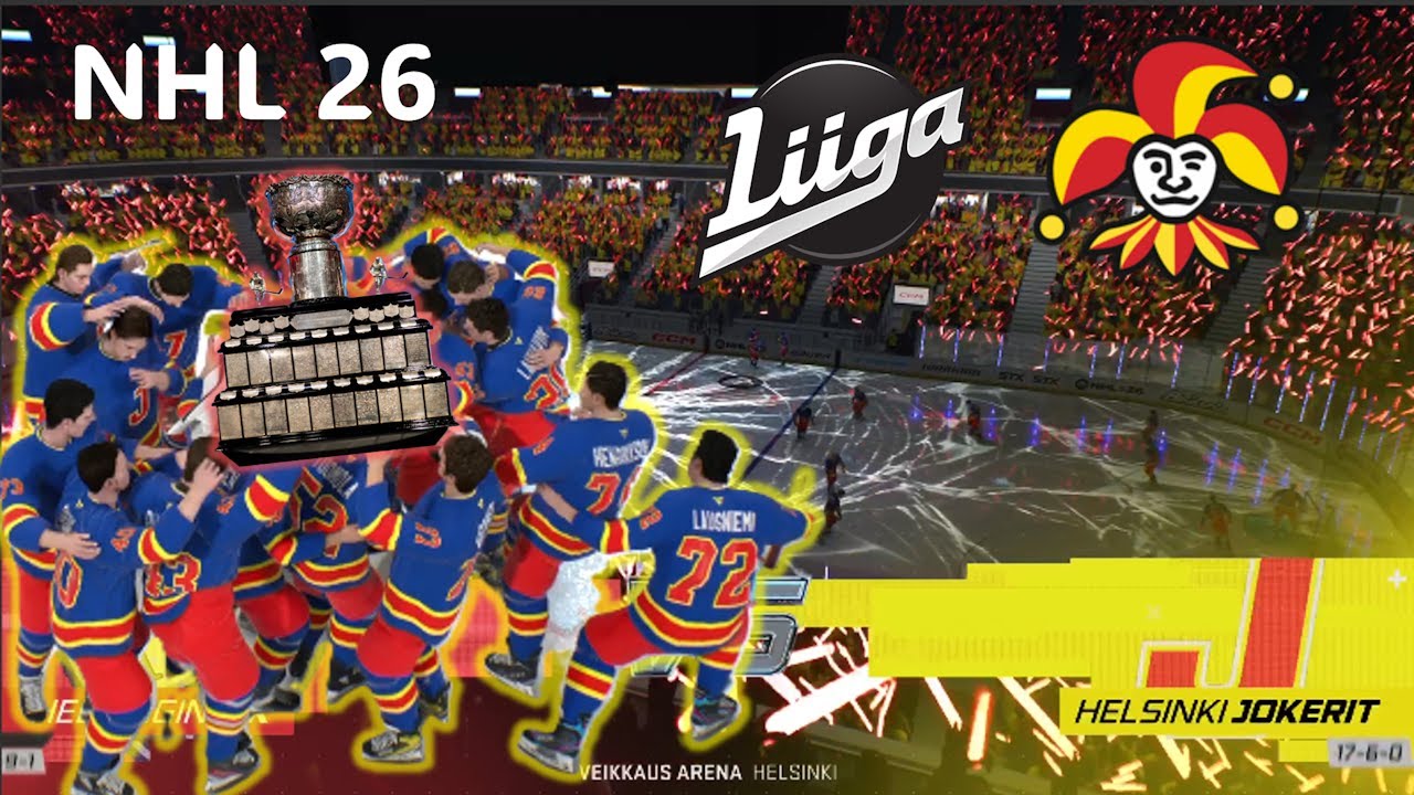 Lisäsin Jokerit Liigaan (NHL 26 Suomi)