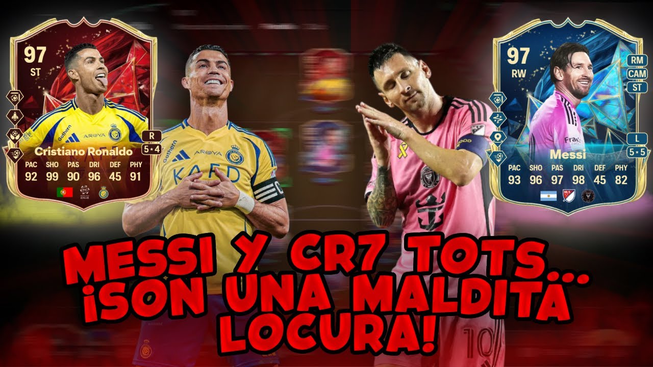 MESSI y CR7 TOTS JUNTOS en FUT Champions: ¿QUIÉN RINDE MÁS?