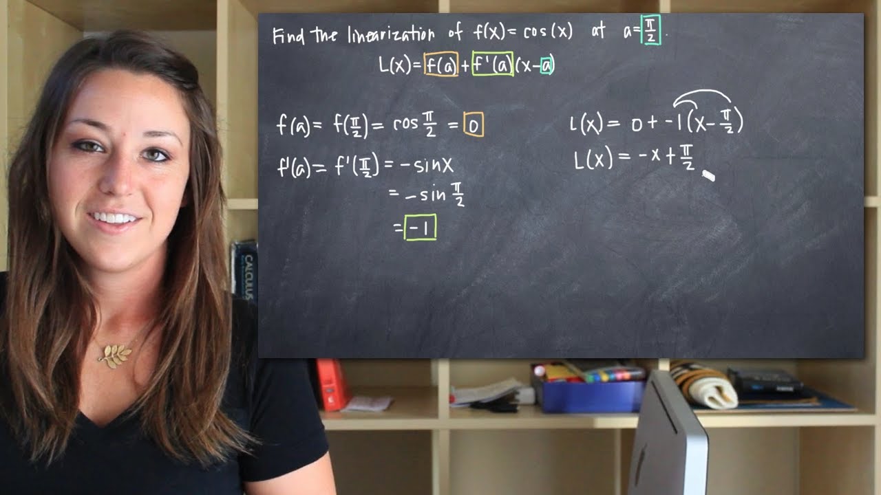 Linearization of a function at a point (KristaKingMath)