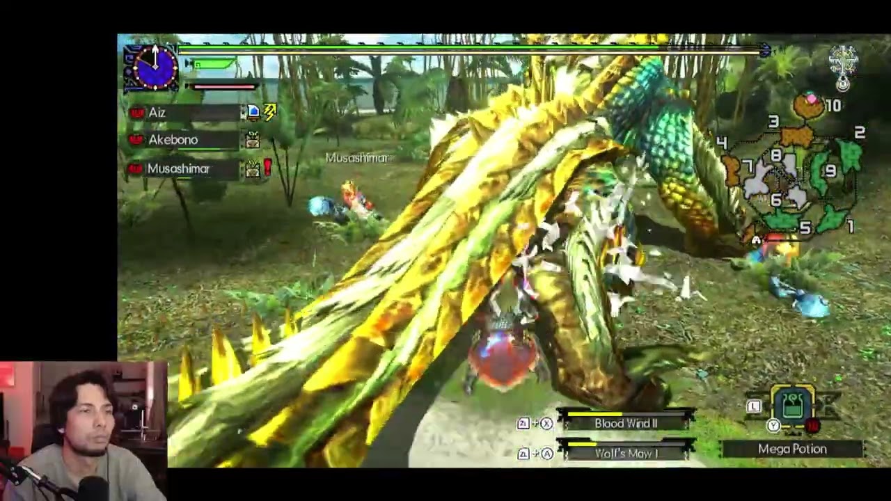 i play DBs in MHGU for 40 min - (DB progression gameplay)