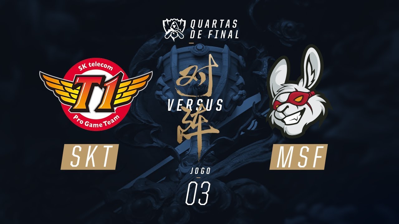 SKT x Misfits (Mundial 2017 - Quartas de Final - Jogo 3)