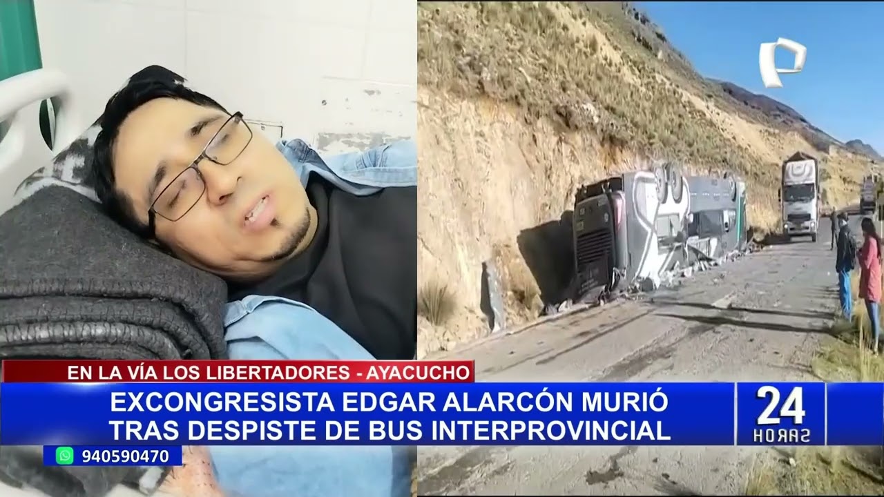 Accidente en Ayacucho: bus se habría despistado por malas condiciones de la carretera