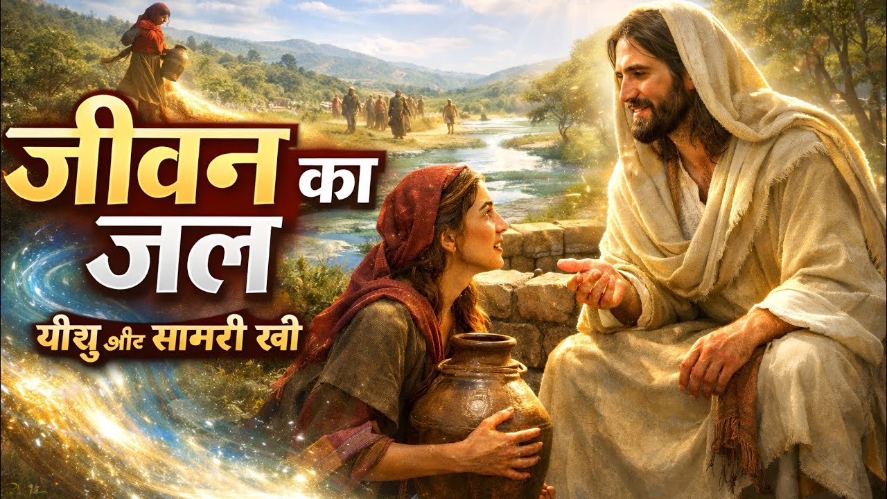 याकूब के कुएँ पर यीशु | जीवन का जल | यीशु और सामरी स्त्री की सच्ची कहानी | Bible Story