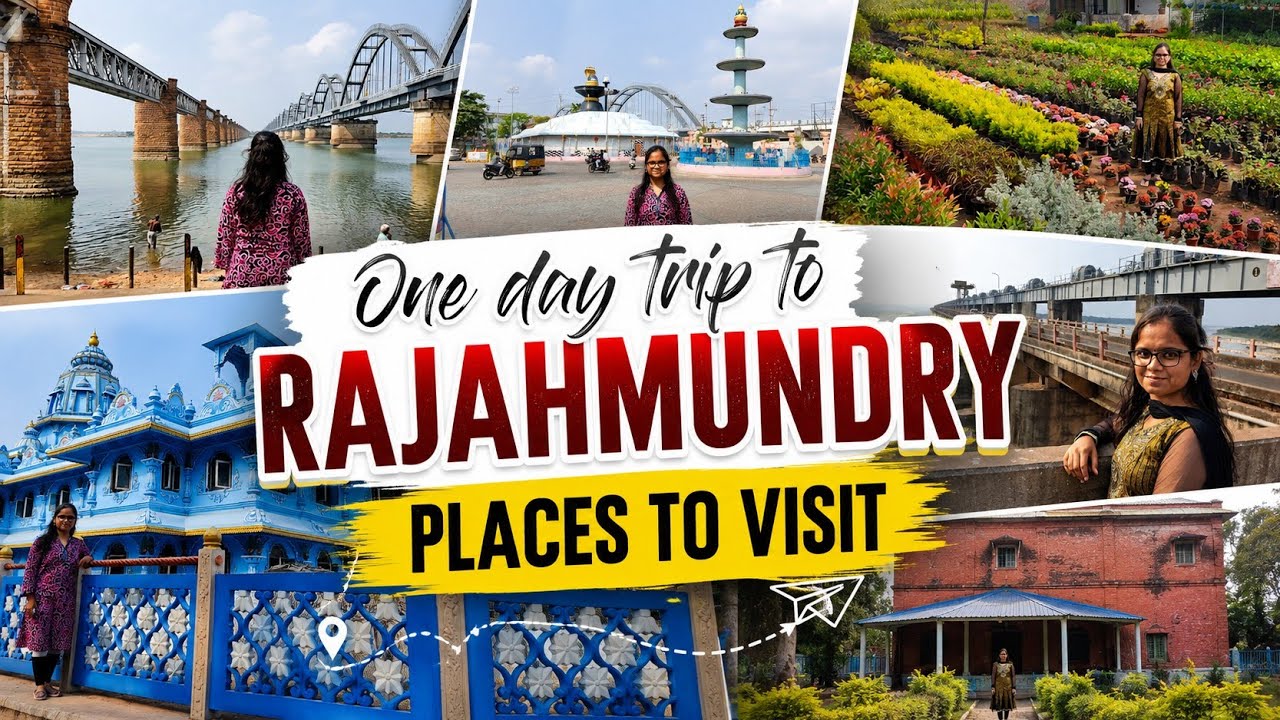 One day trip to Rajahmundry | Places to visit in Rajahmundry | Rajahmundry Episode 14 | Travel Vlogs