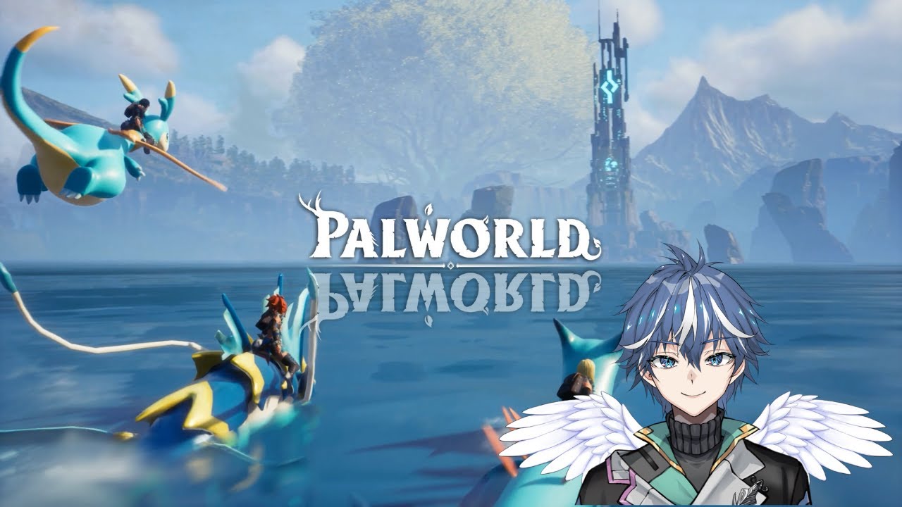 【Palworld / パルワールド】パルマスターに私はなる　#1【Nephers/騎士見習い/シエル・ロズヴァル/新人Vtuber】